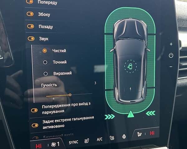 Серый Рено Megane E-Tech, объемом двигателя 0 л и пробегом 33 тыс. км за 23450 $, фото 46 на Automoto.ua