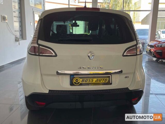 Белый Рено Megane Scenic, объемом двигателя 1.6 л и пробегом 237 тыс. км за 12000 $, фото 5 на Automoto.ua