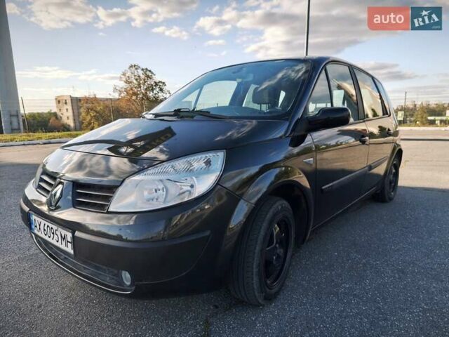 Черный Рено Megane Scenic, объемом двигателя 1.6 л и пробегом 130 тыс. км за 4800 $, фото 5 на Automoto.ua