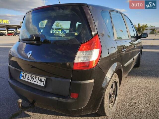 Черный Рено Megane Scenic, объемом двигателя 1.6 л и пробегом 130 тыс. км за 4800 $, фото 2 на Automoto.ua