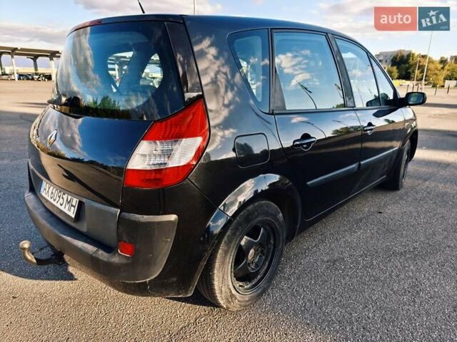Черный Рено Megane Scenic, объемом двигателя 1.6 л и пробегом 130 тыс. км за 4800 $, фото 6 на Automoto.ua