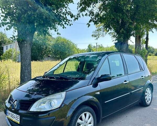 Черный Рено Megane Scenic, объемом двигателя 1.6 л и пробегом 244 тыс. км за 4900 $, фото 3 на Automoto.ua