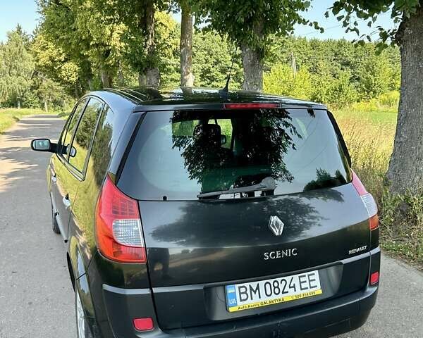 Черный Рено Megane Scenic, объемом двигателя 1.6 л и пробегом 244 тыс. км за 4900 $, фото 7 на Automoto.ua