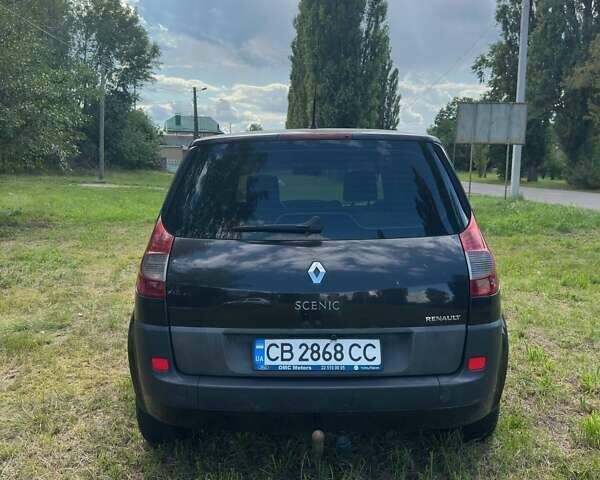 Черный Рено Megane Scenic, объемом двигателя 1.5 л и пробегом 480 тыс. км за 4500 $, фото 6 на Automoto.ua