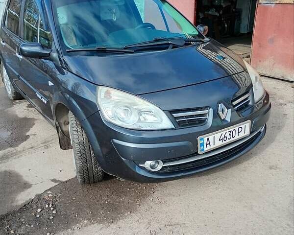 Черный Рено Megane Scenic, объемом двигателя 1.6 л и пробегом 236 тыс. км за 6100 $, фото 4 на Automoto.ua