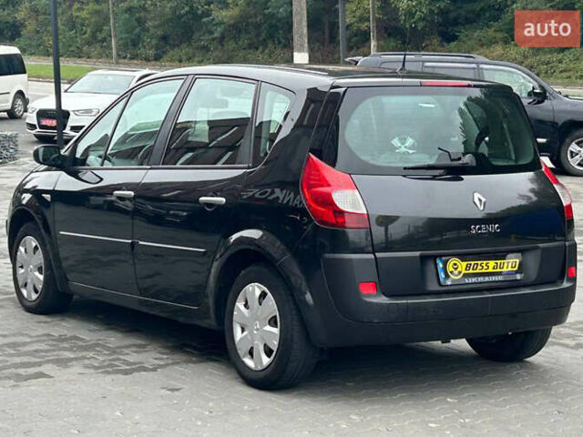 Черный Рено Megane Scenic, объемом двигателя 1.6 л и пробегом 185 тыс. км за 5700 $, фото 3 на Automoto.ua