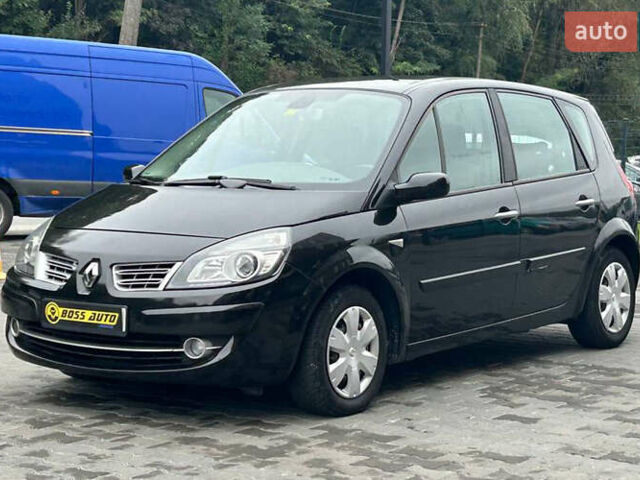 Черный Рено Megane Scenic, объемом двигателя 1.6 л и пробегом 185 тыс. км за 5700 $, фото 2 на Automoto.ua