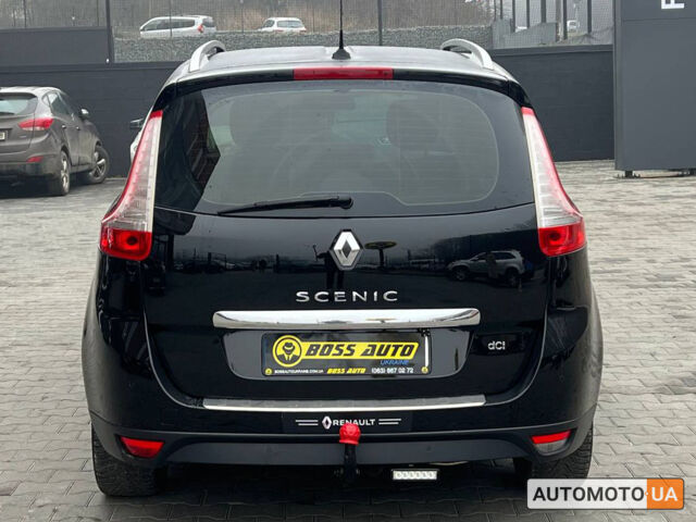 Черный Рено Megane Scenic, объемом двигателя 1.6 л и пробегом 301 тыс. км за 8300 $, фото 4 на Automoto.ua