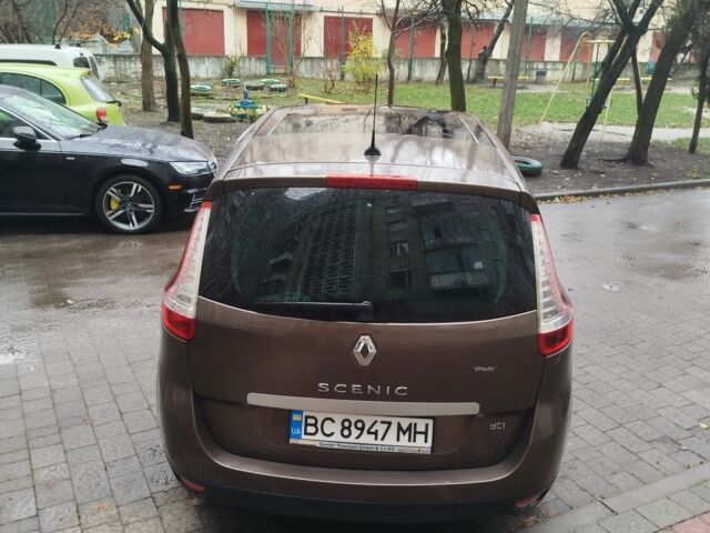 Коричневый Рено Megane Scenic, объемом двигателя 1.9 л и пробегом 349 тыс. км за 6000 $, фото 7 на Automoto.ua