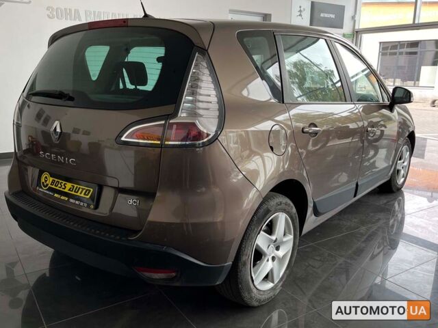 Коричневый Рено Megane Scenic, объемом двигателя 1.5 л и пробегом 222 тыс. км за 8400 $, фото 6 на Automoto.ua