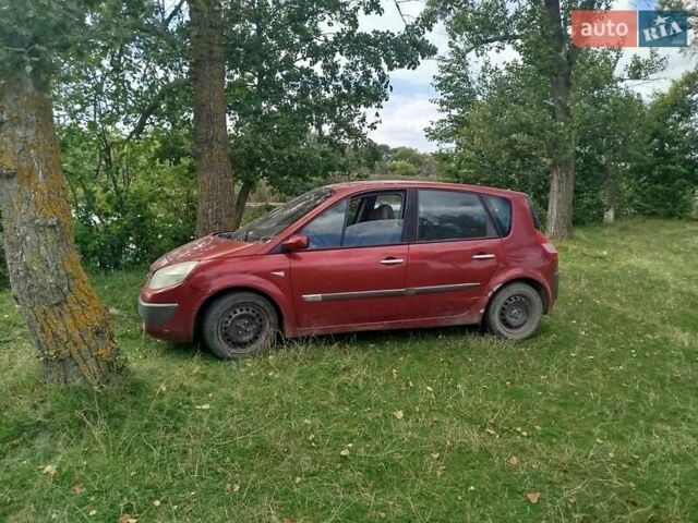 Красный Рено Megane Scenic, объемом двигателя 1.9 л и пробегом 500 тыс. км за 1200 $, фото 2 на Automoto.ua