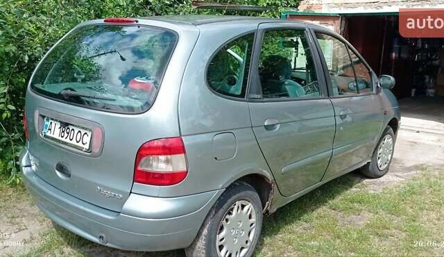 Серый Рено Megane Scenic, объемом двигателя 2 л и пробегом 200 тыс. км за 2500 $, фото 7 на Automoto.ua