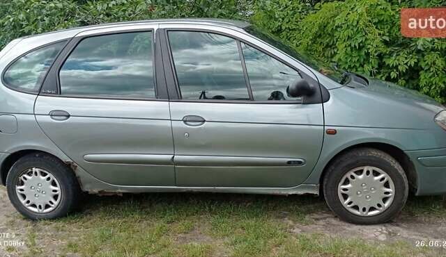 Серый Рено Megane Scenic, объемом двигателя 2 л и пробегом 200 тыс. км за 2500 $, фото 8 на Automoto.ua