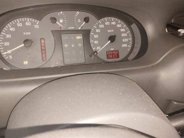 Серый Рено Megane Scenic, объемом двигателя 1.9 л и пробегом 335 тыс. км за 3300 $, фото 4 на Automoto.ua