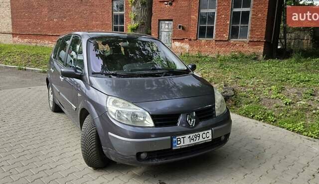 Серый Рено Megane Scenic, объемом двигателя 1.6 л и пробегом 356 тыс. км за 3900 $, фото 15 на Automoto.ua