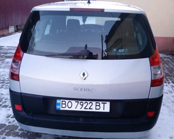 Серый Рено Megane Scenic, объемом двигателя 1.9 л и пробегом 390 тыс. км за 4700 $, фото 14 на Automoto.ua