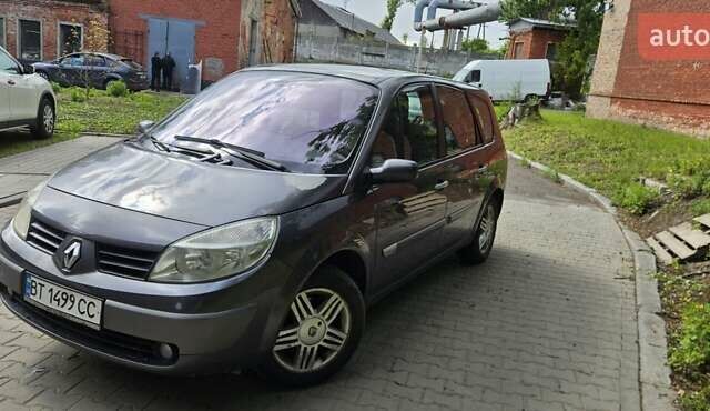 Серый Рено Megane Scenic, объемом двигателя 1.6 л и пробегом 356 тыс. км за 3900 $, фото 10 на Automoto.ua