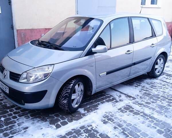 Серый Рено Megane Scenic, объемом двигателя 1.9 л и пробегом 390 тыс. км за 4700 $, фото 16 на Automoto.ua