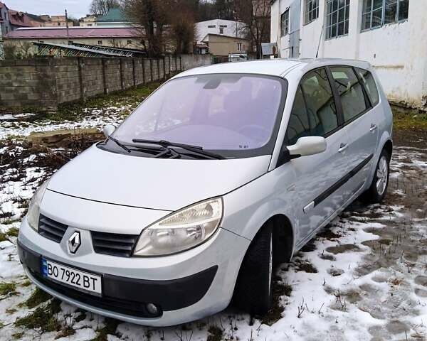 Серый Рено Megane Scenic, объемом двигателя 1.9 л и пробегом 390 тыс. км за 4700 $, фото 8 на Automoto.ua