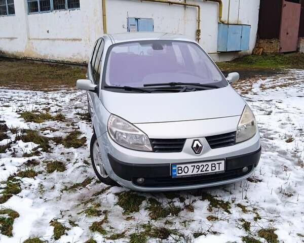Серый Рено Megane Scenic, объемом двигателя 1.9 л и пробегом 390 тыс. км за 4700 $, фото 7 на Automoto.ua