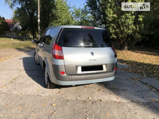 Сірий Рено Megane Scenic, об'ємом двигуна 2 л та пробігом 262 тис. км за 5100 $, фото 8 на Automoto.ua