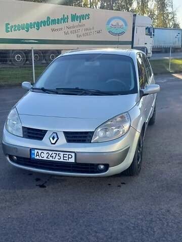 Серый Рено Megane Scenic, объемом двигателя 1.9 л и пробегом 277 тыс. км за 4400 $, фото 2 на Automoto.ua