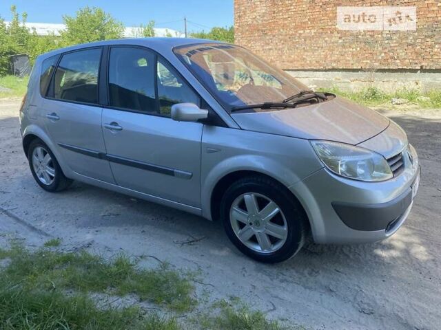 Сірий Рено Megane Scenic, об'ємом двигуна 1.6 л та пробігом 215 тис. км за 4600 $, фото 50 на Automoto.ua