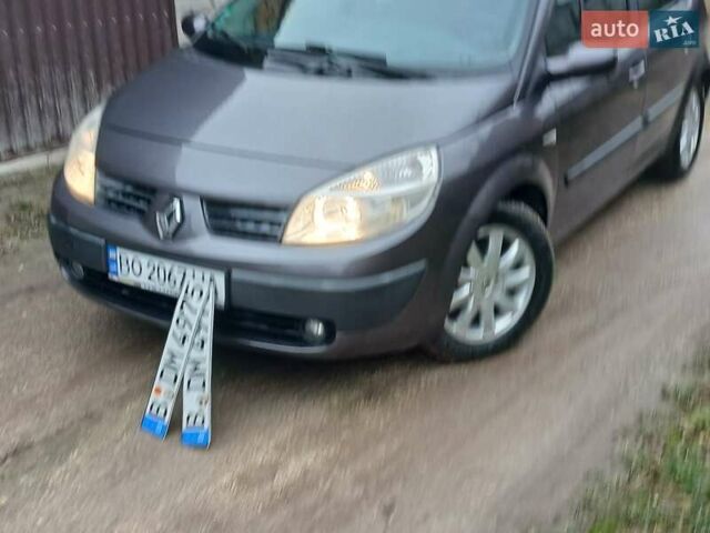 Сірий Рено Megane Scenic, об'ємом двигуна 1.6 л та пробігом 178 тис. км за 4700 $, фото 82 на Automoto.ua