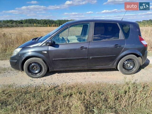 Серый Рено Megane Scenic, объемом двигателя 1.6 л и пробегом 250 тыс. км за 4800 $, фото 7 на Automoto.ua