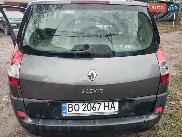 Сірий Рено Megane Scenic, об'ємом двигуна 1.6 л та пробігом 178 тис. км за 4700 $, фото 75 на Automoto.ua