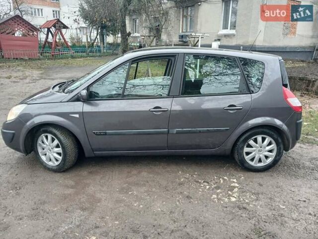 Сірий Рено Megane Scenic, об'ємом двигуна 1.6 л та пробігом 178 тис. км за 4700 $, фото 62 на Automoto.ua