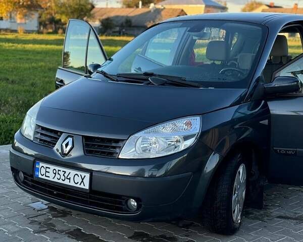 Серый Рено Megane Scenic, объемом двигателя 1.6 л и пробегом 312 тыс. км за 5200 $, фото 15 на Automoto.ua