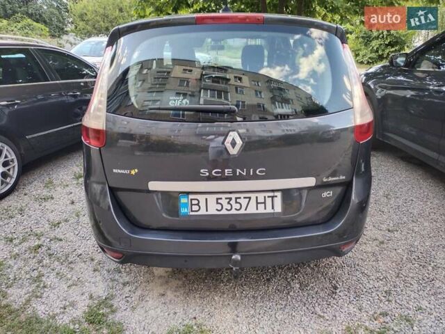 Серый Рено Megane Scenic, объемом двигателя 1.9 л и пробегом 207 тыс. км за 7100 $, фото 11 на Automoto.ua