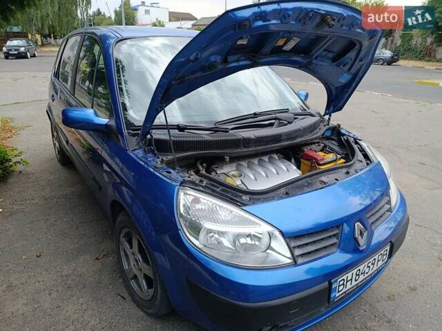 Синій Рено Megane Scenic, об'ємом двигуна 1.6 л та пробігом 204 тис. км за 4200 $, фото 11 на Automoto.ua