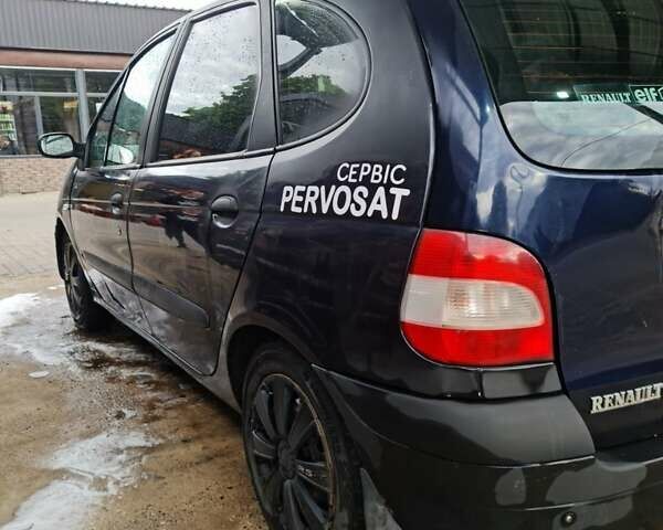 Синий Рено Megane Scenic, объемом двигателя 1.6 л и пробегом 369 тыс. км за 2700 $, фото 3 на Automoto.ua
