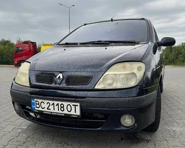 Рено Megane Scenic 2000 в Львове на Automoto.ua Синий Рено Megane Scenic, объемом двигателя 2 л и пробегом 305 тыс. км за 2600 $, фото 1 на Automoto.ua