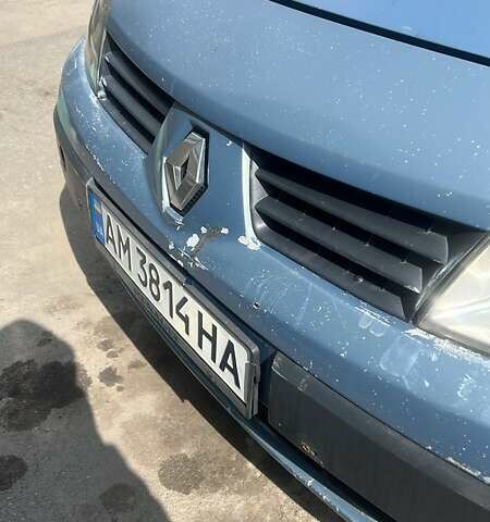 Синий Рено Megane Scenic, объемом двигателя 1.9 л и пробегом 333 тыс. км за 4300 $, фото 7 на Automoto.ua