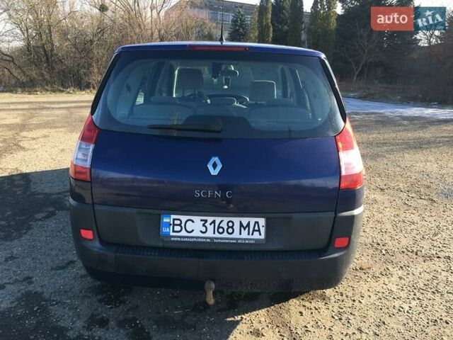 Синій Рено Megane Scenic, об'ємом двигуна 1.6 л та пробігом 200 тис. км за 4500 $, фото 15 на Automoto.ua