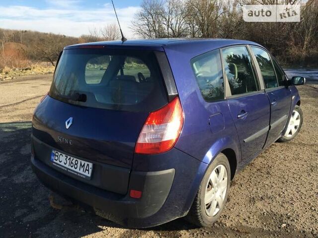 Синій Рено Megane Scenic, об'ємом двигуна 1.6 л та пробігом 200 тис. км за 4500 $, фото 18 на Automoto.ua