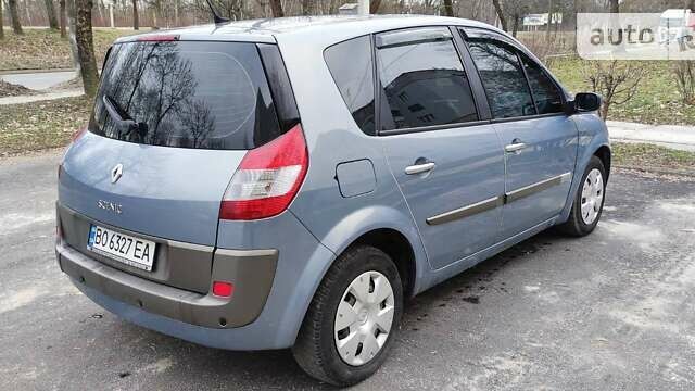 Синій Рено Megane Scenic, об'ємом двигуна 1.6 л та пробігом 221 тис. км за 4200 $, фото 20 на Automoto.ua