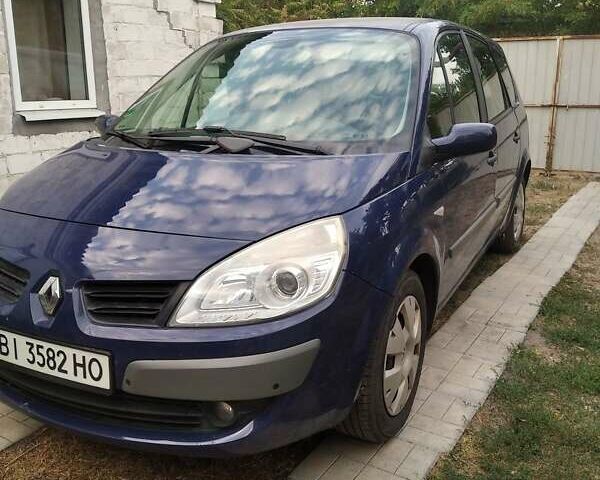 Синій Рено Megane Scenic, об'ємом двигуна 1.6 л та пробігом 130 тис. км за 6700 $, фото 2 на Automoto.ua