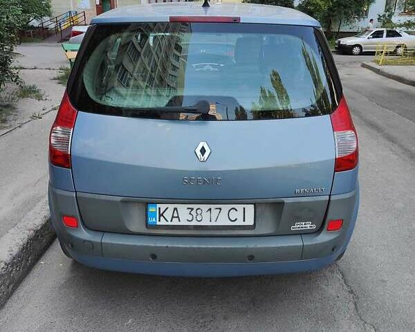 Синій Рено Megane Scenic, об'ємом двигуна 2 л та пробігом 352 тис. км за 4500 $, фото 1 на Automoto.ua