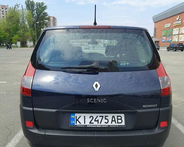 Синий Рено Megane Scenic, объемом двигателя 2 л и пробегом 194 тыс. км за 5950 $, фото 5 на Automoto.ua