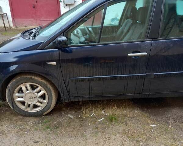 Рено Megane Scenic 2008 в Сарнах на Automoto.ua Синий Рено Megane Scenic, объемом двигателя 1.9 л и пробегом 280 тыс. км за 6650 $, фото 20 на Automoto.ua