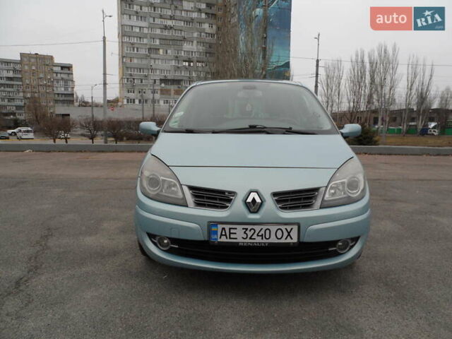 Синий Рено Megane Scenic, объемом двигателя 1.6 л и пробегом 220 тыс. км за 6500 $, фото 5 на Automoto.ua