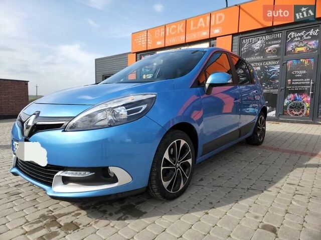 Синий Рено Megane Scenic, объемом двигателя 1.5 л и пробегом 229 тыс. км за 8500 $, фото 2 на Automoto.ua
