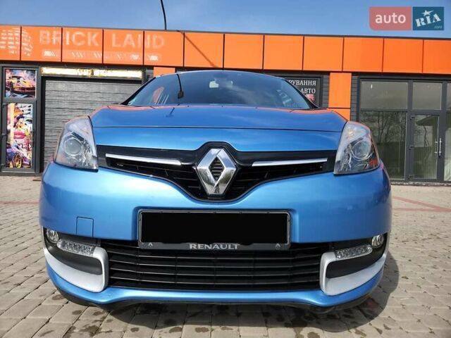 Синий Рено Megane Scenic, объемом двигателя 1.5 л и пробегом 229 тыс. км за 8500 $, фото 3 на Automoto.ua