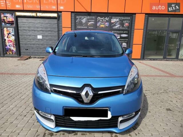 Синий Рено Megane Scenic, объемом двигателя 1.5 л и пробегом 229 тыс. км за 8500 $, фото 4 на Automoto.ua