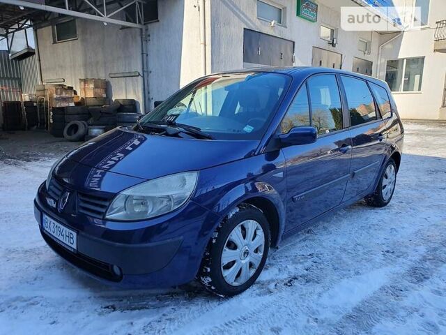 Синій Рено Megane Scenic, об'ємом двигуна 1.6 л та пробігом 292 тис. км за 4799 $, фото 26 на Automoto.ua