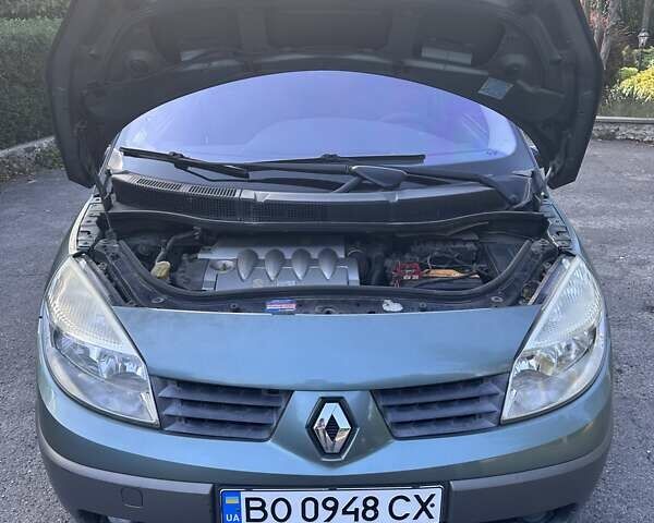 Зелений Рено Megane Scenic, об'ємом двигуна 1.6 л та пробігом 240 тис. км за 4700 $, фото 14 на Automoto.ua
